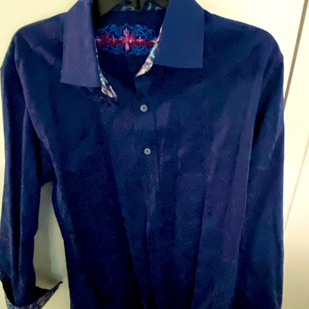 Robert Graham Men’s Paisley Pattern Dress Shirt